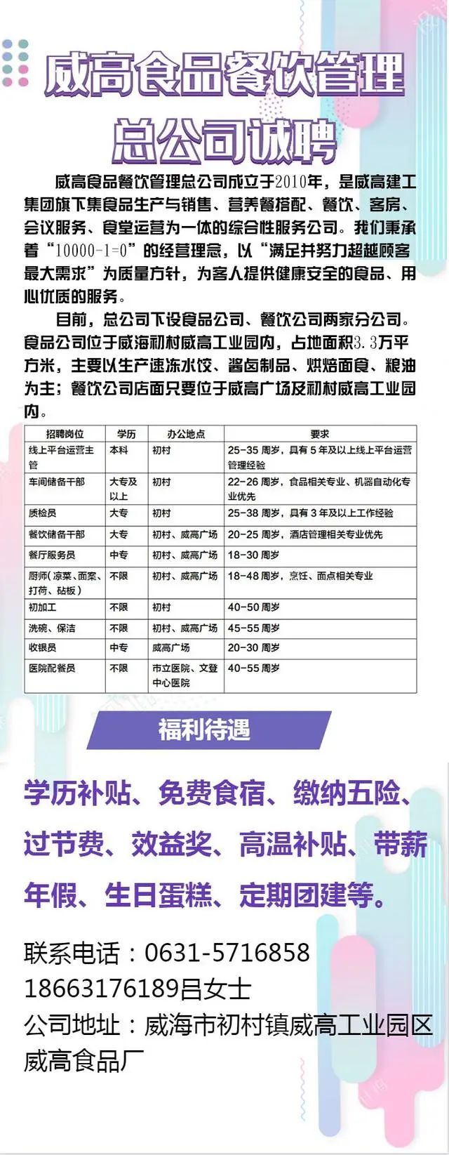 蓬莱最新招聘职位列表揭秘，探寻仙境职业发展黄金机会